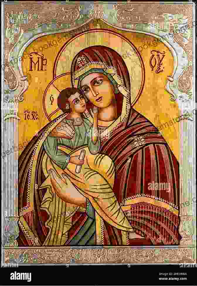 A Byzantine Icon Depicting The Virgin Mary And The Christ Child, Representing The Enduring Use Of Art To Express Religious Devotion. Concerning The Spiritual In Art