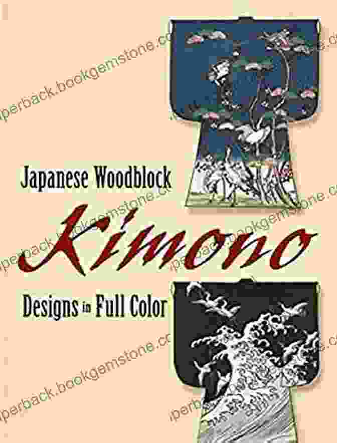 A Screenshot Of The Dover Pictorial Archive Website Showcasing Japanese Woodblock Kimono Designs Japanese Woodblock Kimono Designs In Full Color (Dover Pictorial Archive)