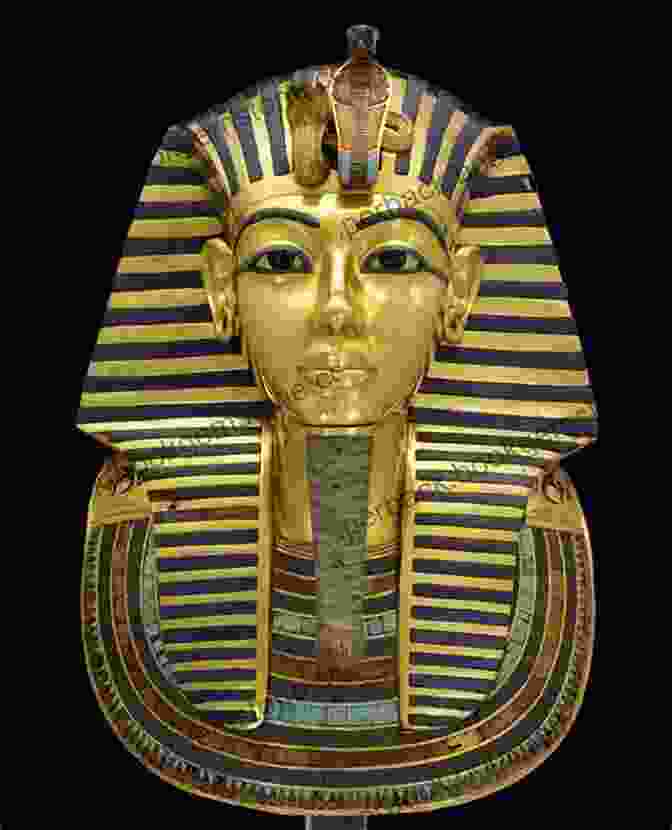 A Statue Of The Pharaoh Tutankhamun, Showcasing His Iconic Golden Headdress. Ancient Egypt: Pyramids And Pharaohs: Egyptian For Kids (Children S Ancient History Books)