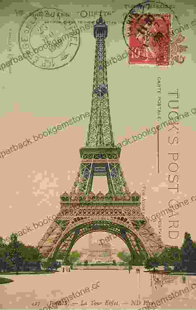 A Vintage Postcard Of Paris, With The Eiffel Tower Prominently Featured. Dear Paris: The Paris Letters Collection