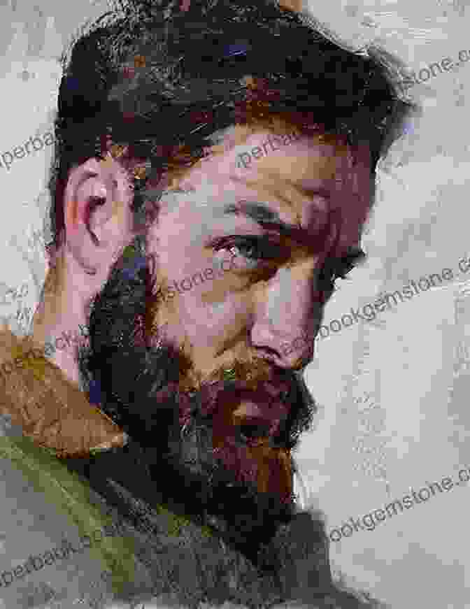 A Watercolor Portrait Of A Man With Short, Brown Hair And A Beard. BAD PORTRAITS: The Celebrity Watercolour Portrait Quiz