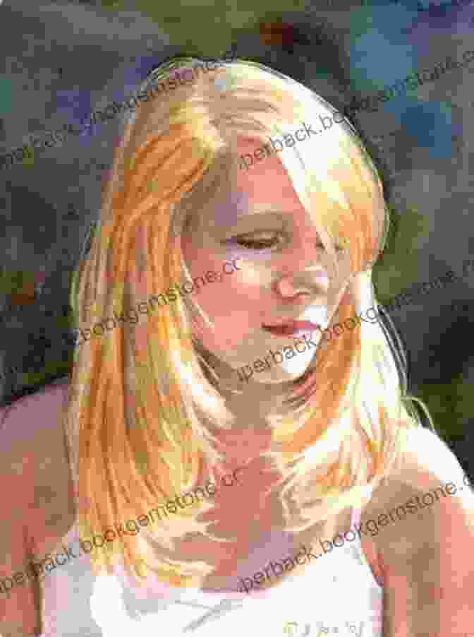 A Watercolor Portrait Of A Woman With Long, Blonde Hair And Blue Eyes. BAD PORTRAITS: The Celebrity Watercolour Portrait Quiz