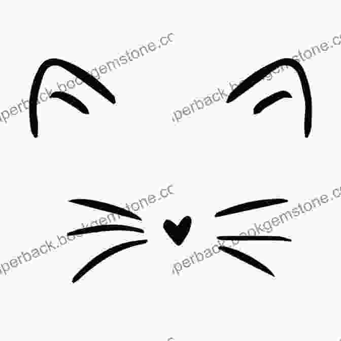 Close Up Drawings Of Cat Eyes, Whiskers, And Fur Kawaii Kitties: Learn How To Draw 75 Cats In All Their Glory (Kawaii Doodle)