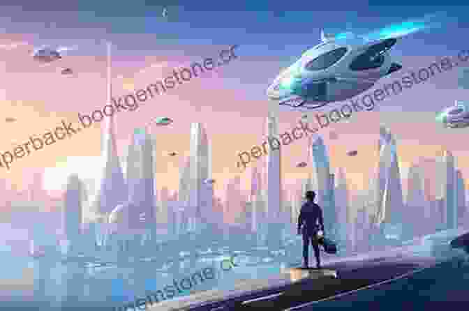 Concept Art Depicting A Futuristic Cityscape With Towering Skyscrapers And Flying Cars Animating The Science Fiction Imagination