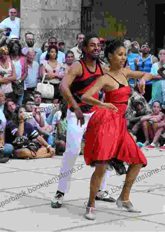 Couple Dancing Salsa In Havana, Cuba All The Way To Havana