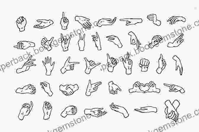 Drawing Of A Hand In Various Gestures And Positions Drawing Of The Hand (Dover Art Instruction)