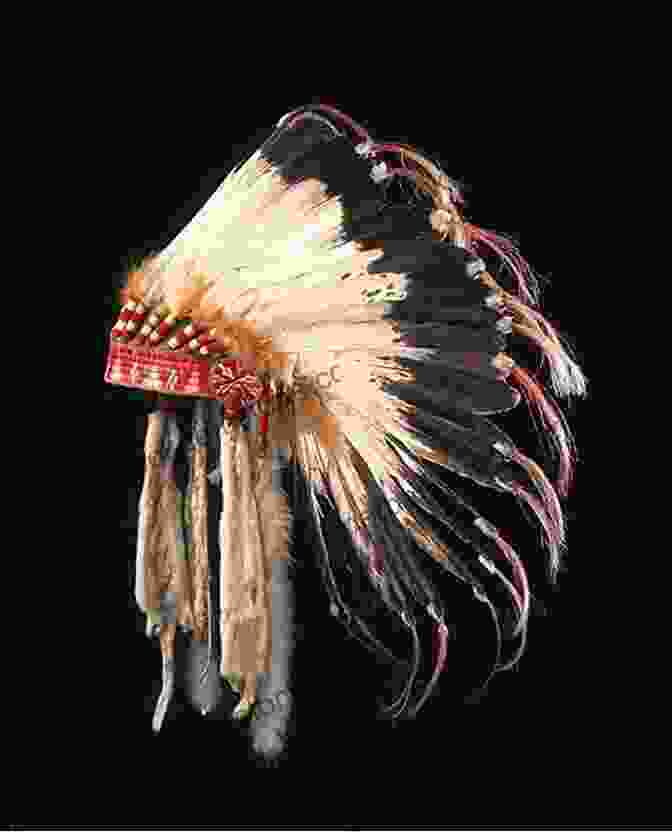 Portrait Of Red Cloud, A Lakota War Chief With A Feathered Headdress And Beaded Clothing. The Heart Of Everything That Is: The Untold Story Of Red Cloud An American Legend