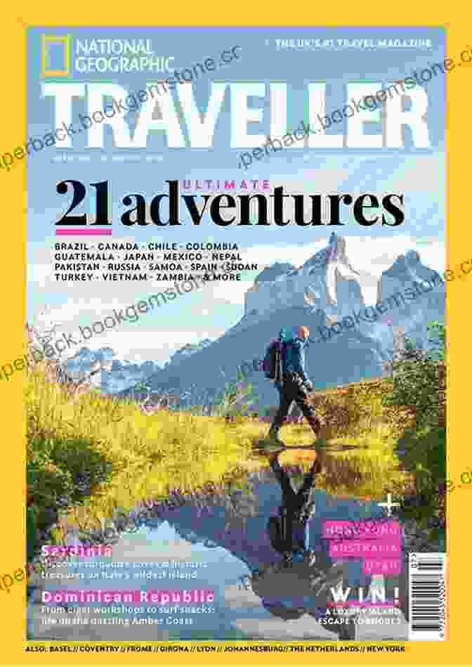 The Iconic Cover Of Traveller Woman Magazine, Featuring A Woman Exploring A Mountain Landscape. The Yellow On The Broom: The Early Days Of A Traveller Woman