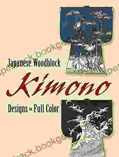 Japanese Woodblock Kimono Designs In Full Color (Dover Pictorial Archive)